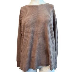 Marc Jacobs Ladies Medium Ribbed Waffle Knit Pullover Long Sleeve Blouse NWT